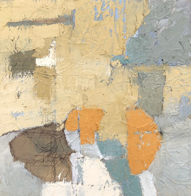 Composition in Grey and Ochre